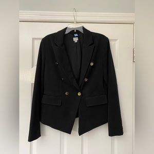 A New Day Black Dressy Black Blazer, Size 10.